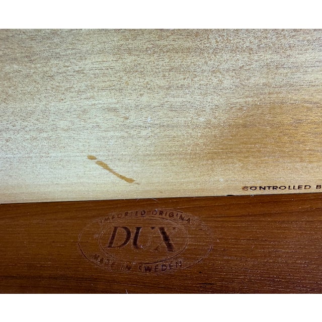 Vintage Danish Modern Teak Nightstand From Dux For Sale In Los Angeles - Image 6 of 6