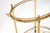 Vintage French Brass Drinks Trolley, 1960s For Sale - Image 6 of 11