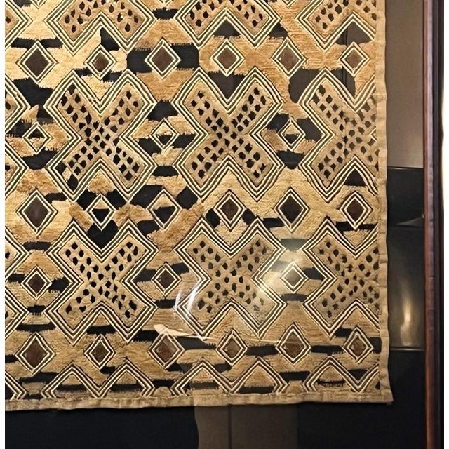 Framed Kuba Weaving, Democratic Republic of Congo, 1950s