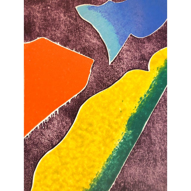 Amaranth Ehrenhalt, Color Embossed Lithograph Print New York Abstract Expressionist Woman Artist For Sale - Image 4 of 7
