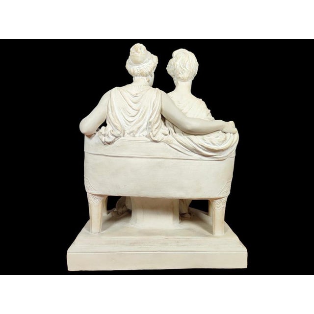 Ed Lanteri, Greek Ladies, 19th Century, Terracotta For Sale - Image 14 of 15