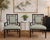 Late 20th Century Pair of McGuire San Francisco Asian Modern Faux Bamboo Lounge Chairs For Sale - Image 12 of 13