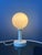 Mid-Century Space Age White Opaline Glass Table Lamp For Sale - Image 10 of 10