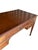 Wood Mahogany Double-Sided Partners Writing Desk with Drawers, 1950 For Sale - Image 7 of 10