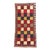 Vintage Persian Checkerboard Rug - 04'07 X 09'02 For Sale