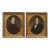 Pair of 19th C. Oil Portrait Paintings of Husband & Wife With Provenance Antique Victorian American School For Sale
