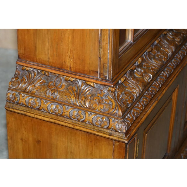 Large Antique Library Bookcase by Samuel Pepys, 1966 For Sale - Image 17 of 18