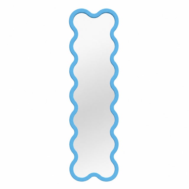 Statement Contemporary Wavy Wall Mirror – Hvyli 14 Designed by Ivan Voitovych For Sale - Image 14 of 18