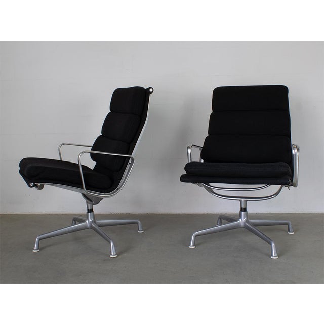 EA 216 Softpad Lounge Chair by Charles & Ray Eames for Herman Miller, 1979 For Sale - Image 11 of 12
