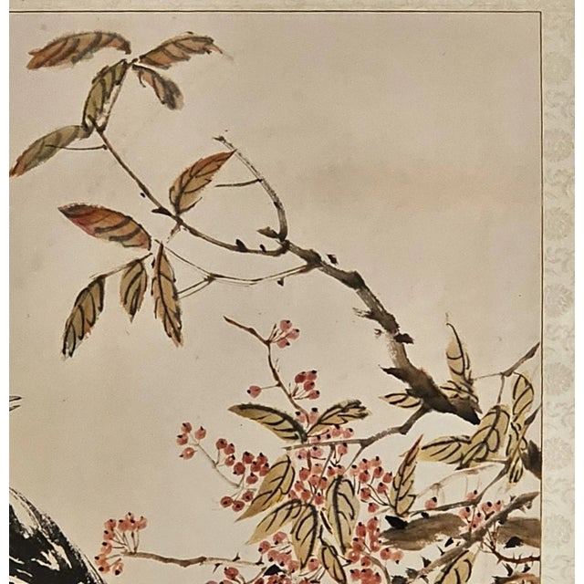 1920s Vintage Chinese Ink and Wash Painting, Circa 1920s For Sale - Image 5 of 5