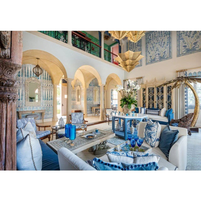 Not Yet Made - Made To Order Kips Bay Showhouse Palm Beach Tree of Life Acrylic Diptych Wall Art Panels - A Pair For Sale - Image 5 of 7