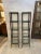 Contemporary Crate & Barrel Steel + Glass Etagere, Pair For Sale - Image 3 of 12