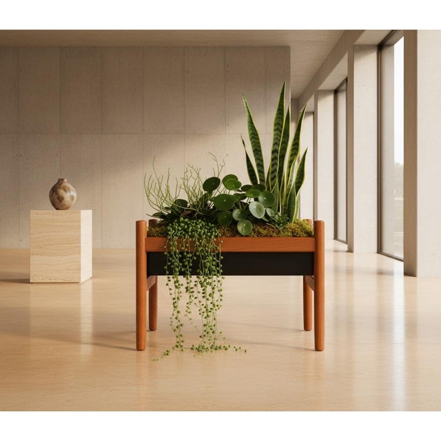Mid-Century Danish Teak Planter by Spøttrup For Sale - Image 6 of 7