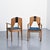 Amsterdamse School Oak Armchairs by J.J. Zijfers, 1928, Set of 2 For Sale - Image 4 of 15