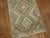 Tribal Persian runner in soft blues, clear white, browns and khaki color tones. 3'5'' x 10'2''