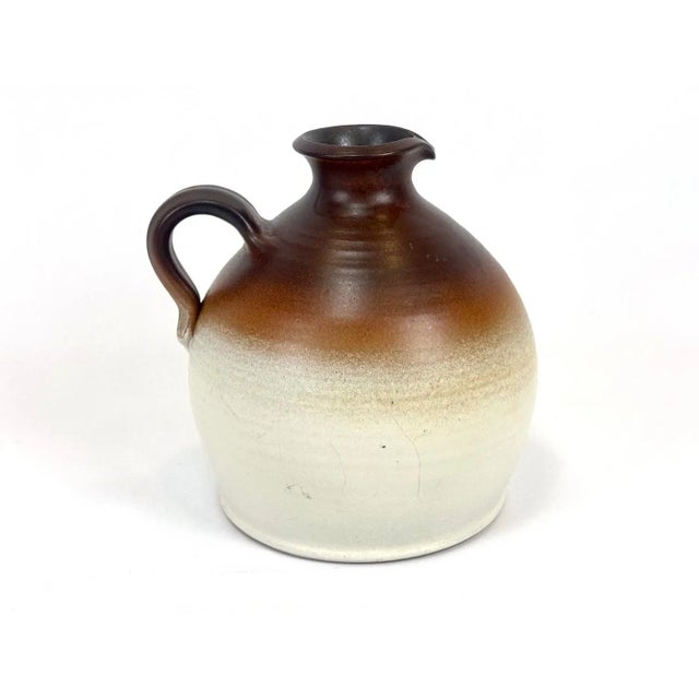 Vintage Ceramic Jug from Carstens Töpferei, 1950s, in Very Good conditions. Designed 1950 to 1959 This piece has an...