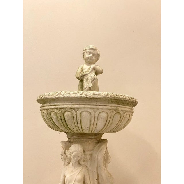 Vintage Concrete Fountain, 1970s For Sale - Image 5 of 17