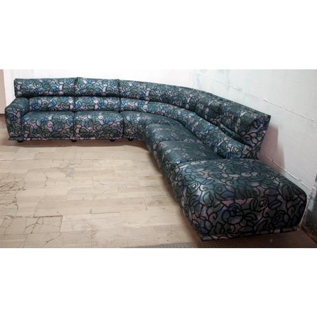 1980s Modular Corner Sofa from Busnelli, 1987, Set of 4 For Sale - Image 5 of 18