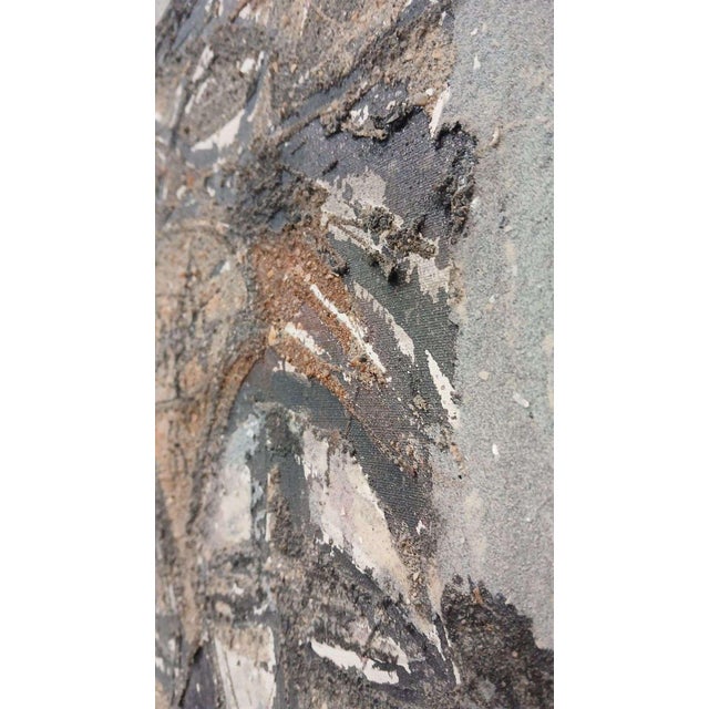 Late 20th Century Georges Ebrin Adingra, Mixed Media on Canvas For Sale In Denver - Image 6 of 8