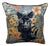 Black Panther Botanical Cushion Cover For Sale