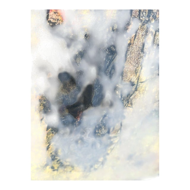 Printmaking Materials Vintage Hoi Lebadang Large Abstract Lithograph Pencil Signed For Sale - Image 7 of 12