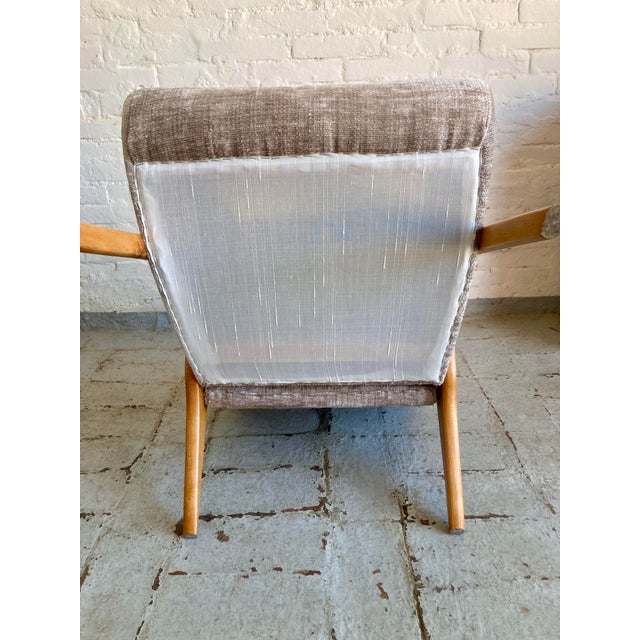 Reclining Armchair 50 by Antonio Gorgone, 1950s For Sale - Image 12 of 13