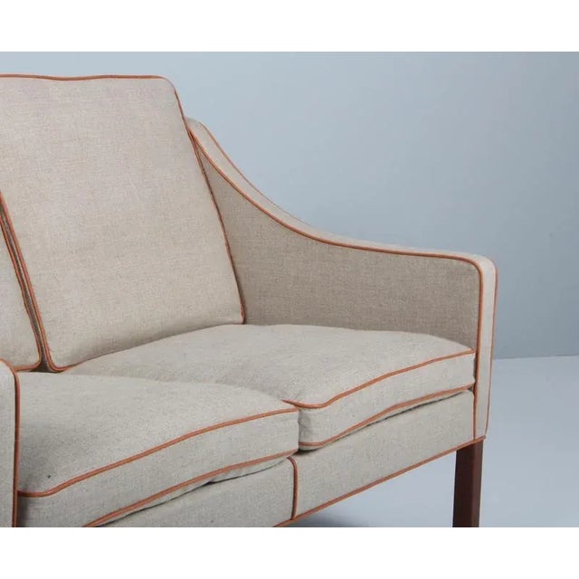 Vintage Danish 2-Seater Sofa by Børge Mogensen for Fredericia For Sale - Image 5 of 8