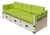 Mid Century Bernhardt Campaign Case Marge Carson Style Sofa Daybed For Sale