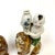 Brown 19th Century Porcelain Vases of Babies on Lions - a Pair For Sale - Image 8 of 11