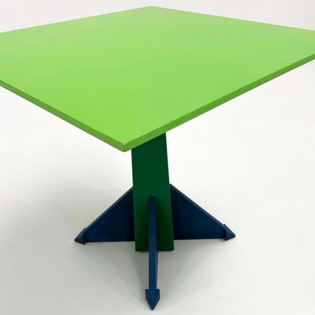 Kartell Green Dining Table Model 4310 by Anna Castelli for Kartell, 1980s For Sale - Image 4 of 12