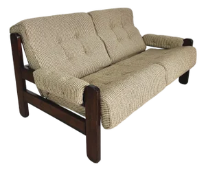 Danish Two-Seater Sofa