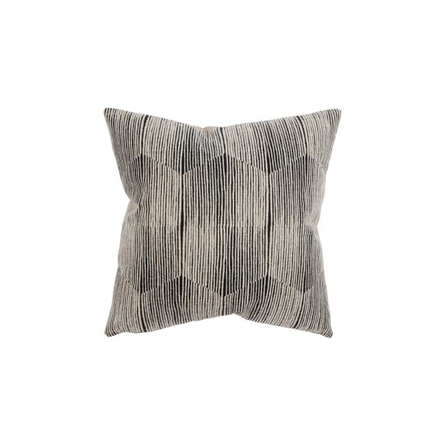 Decorative pillow; knife edge; hidden zipper closure; 90/10 feather/down insert Dry Clean
