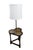Mid-Century Modern 1950s Frederick Cooper Mid Century Oak Clover Table Floor Lamp Stand 42" For Sale - Image 3 of 16