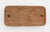Vintage wood surface mount drawer pull in a rectangular shape with a recessed handle. The original mounting screws are not...