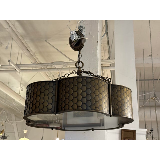 Contemporary The Urban Electric Company Betty Hang Chandelier For Sale - Image 3 of 12