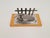 Logging Sculpture in Metal and Wood, 1970 For Sale - Image 6 of 12