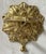 Vintage Brass Leaf and Twig Door Knocker For Sale - Image 4 of 5