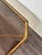 Vintage Hollywood Regency Style Brass and Smoked Glass Coffee Table, 1970s For Sale - Image 12 of 17