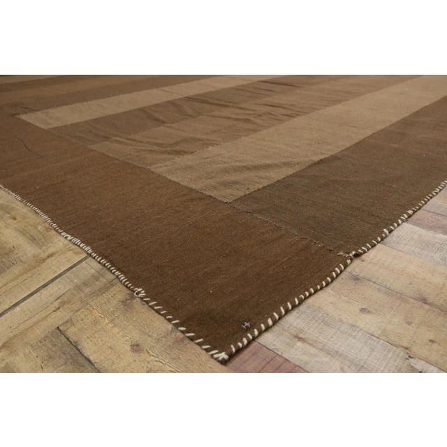 Vintage Persian Kilim Area Rug- 11'09 X 15'04 For Sale In Dallas - Image 6 of 9