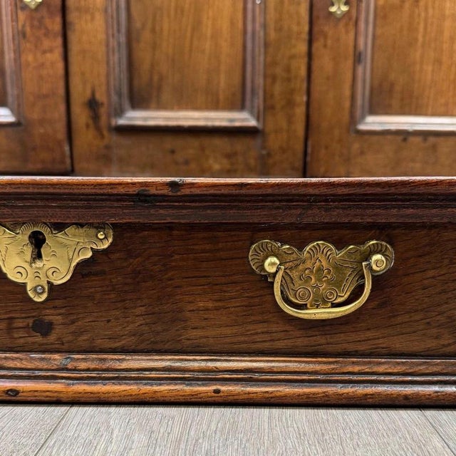 18th Century English Georgian Oak Sideboard For Sale - Image 12 of 13