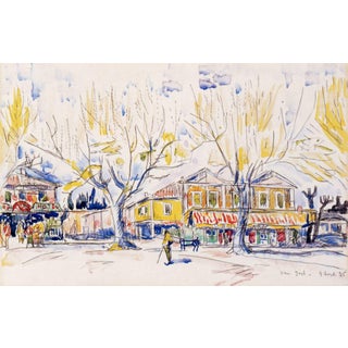 Paul Signac Signac Van Gogh House Arles Limited Edition Giclee For Sale