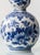 Vintage Royal Delft Blue & White Ceramic Table Lamps with New Vermilion Silk Shades, Set of 2 For Sale - Image 3 of 18