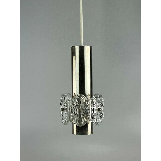 Mid-Century Space Age Glass Ceiling Pendant Lamp For Sale - Image 12 of 12