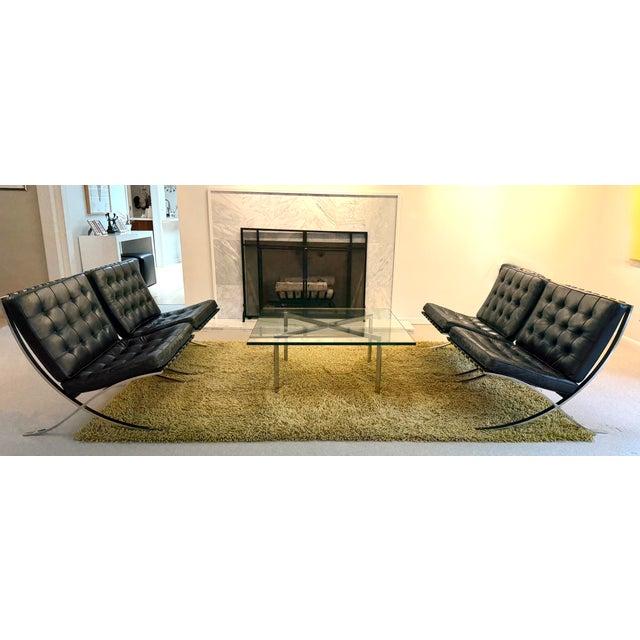 Mid-Century Modern Authentic Knoll Mies Van Der Rohe Coffee Table 1970 For Sale - Image 3 of 5