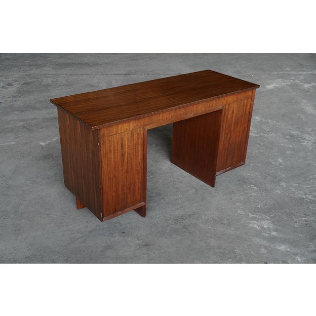 Henredon Taliesin Desk in Mahogany by Frank Lloyd Wright for Heritage, USA, 1950s For Sale - Image 4 of 11
