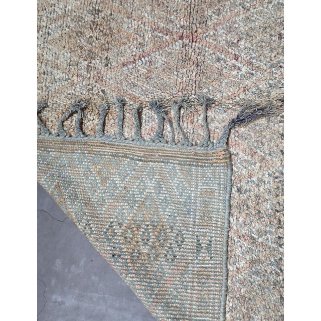 Moroccan Vintage Beni Mguild Wool Rug - 9.8 X 6.5 Ft For Sale In Cleveland - Image 6 of 6