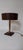 Square Base Table Lamp in Brown Leather attributed to Jacques Adnet for ILG For Sale - Image 6 of 18