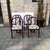 Art Deco Chairs in Upholstered in Euphoria Cubista from Misia Paris, France, 1970s, Set of 4 For Sale - Image 9 of 18