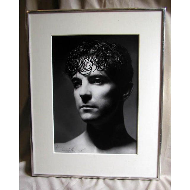 Mid 20th Century Anne Marie Heinrich, Photograph of Ramon Navarro For Sale - Image 5 of 5
