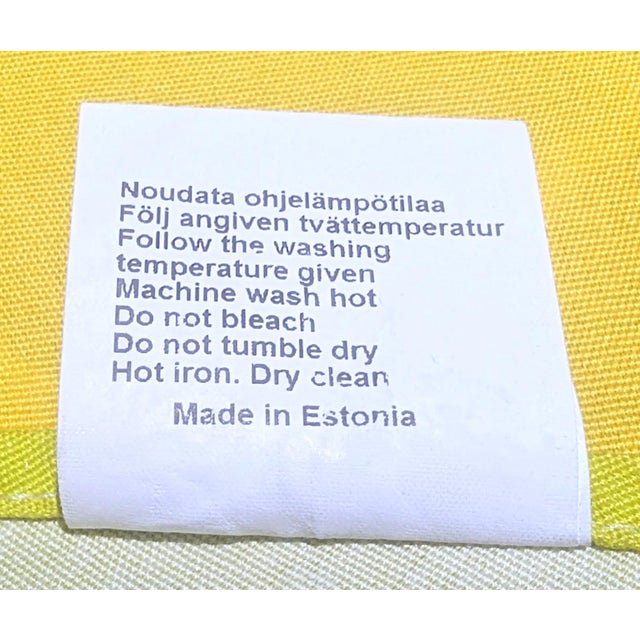 Textile Marimekko 60" Round "Unikko" Tablecloth For Sale - Image 7 of 7